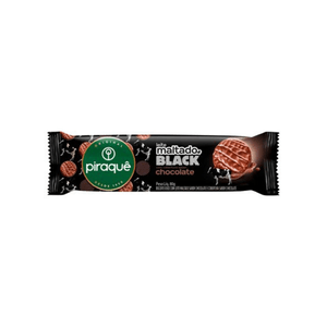 Biscoito Leite Maltado Black Coberto De Chocolate Piraquê 80g