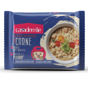 Macarrao Instantaneo Casa De Mae Carne 85g