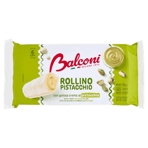 Bolinho Italiano Balconi Rollino 222g Creme de Pistache e Cacau