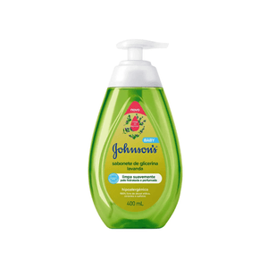 Sabonete Líquido Infantil Johnson Baby 400ml Lavanda Pump