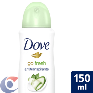Desodorante Antitranspirante Aerosol Dove Go Fresh Pepino E Chá Verde 150ml