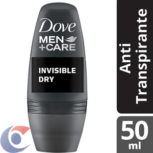 Desodorante Antitranspirante Roll On Dove Men+Care Invisible Dry 50ml