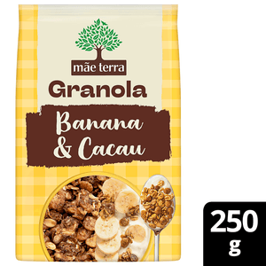 Granola Mãe Terra Banana E Cacau 250g