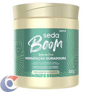 Máscara De Tratamento Seda Boom Hidratação Profunda Dos Fios 500g