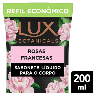 Sabonete Líquido Refil Lux Botanicals Rosas Francesas 200ml