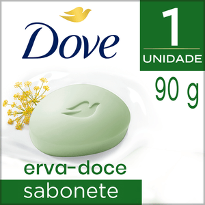 Sabonete Em Barra Dove Erva-Doce 90g