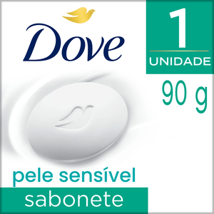 Sabonete Em Barra Dove Pele Sensível 90g