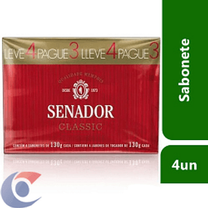 Sabonete Senador Classico 4x130g