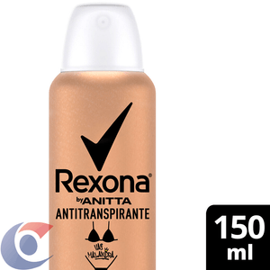 Desodorante Rexona Unissex By Anitta Vai Malandra 150ml