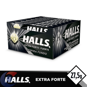 Bala Halls Extra Forte Display 27,5g 21 Un