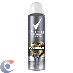 Desodorante Antitranspirante Aerosol Rexona Show Das Poderosas By Anitta 150ml