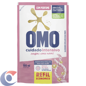 Sabão Líquido Refil Omo Cuidado Intensivo 900ml