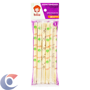 Palito Hashi Billa Bambu Torneado 10 Un