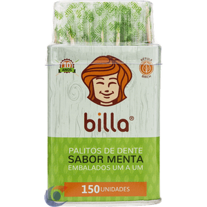 Palito Dental Billa Menta 150 Un