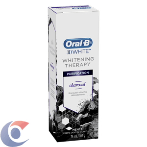 Creme Dental Oral-B 3d Whitening Therapy Charcoal 102g
