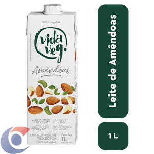 Bebida De Amêndoas Vida Veg 1l