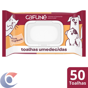 Toalhas Umedecidas Cafuné Sem Fragrância 50 Un