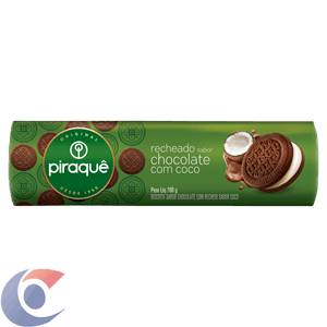Biscoito Piraquê Recheado Coco 160g