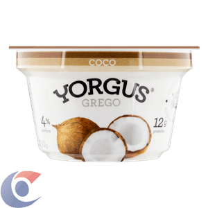 Iogurte Grego Yorgus Com Coco 130g