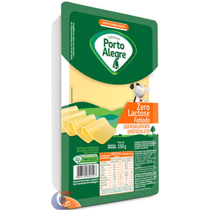 Queijo Mussarela Fatiado Porto Alegre Zero 150g