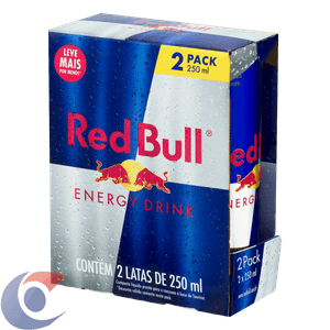 Energético Red Bull Energy Drink, 250 Ml (2 Latas)