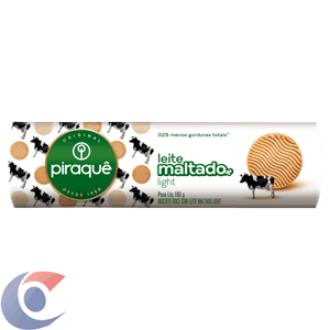 Bisc Leit Maltad Piraque Light 160g