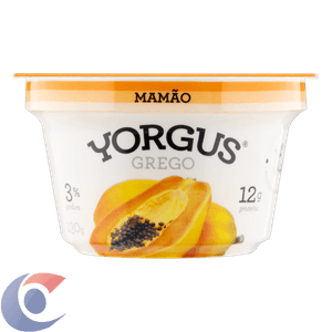 Iogurte Grego Yorgus Com Mamão 130g