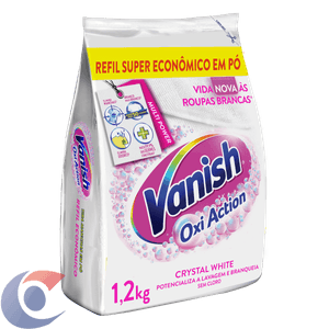 Tira Manchas Em Pó Vanish Crystal White Oxi Action 1,2kg