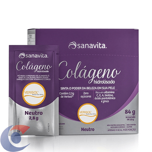 Colágeno Sanavita Neutro Sachê 30 Un