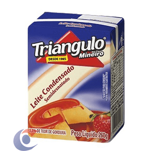 Leite Condensado Triangulo Semidesnatado 260g