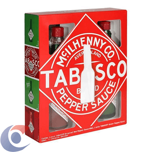 Kit De Molho Americano Tabasco 2 Sabores 150ml + Chaveiro