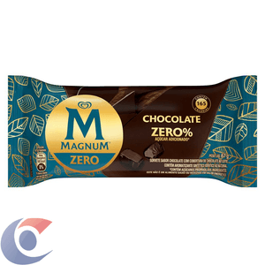 Sorvete De Chocolate Kibon Magnum Zero % Açúcar 67g
