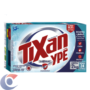 LAVA ROUPAS PO TIXAN YPE ANTIBAC.2KG