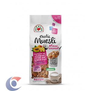Cereal Muesli Vitalia Frutas Tropicais 250g