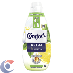 Amaciante Concentrado Comfort Detox 1l