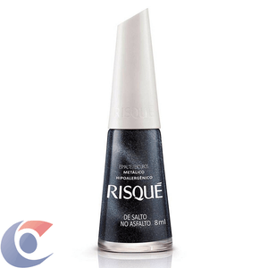 Esmalte Risqué Metálico De Salto No Asfalto 8ml