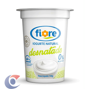 Iogurte Natural Fiore Desnatado 140g