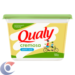 Margarina Qualy Vegetal Sem Sal 500g