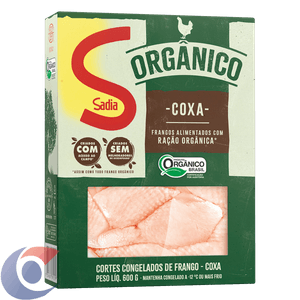 Coxa Frango Congelada Sadia Orgânica 600g