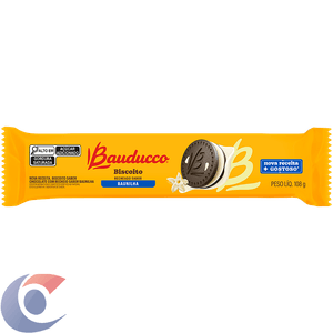 Biscoito Bauducco Recheado Baunilha 140g