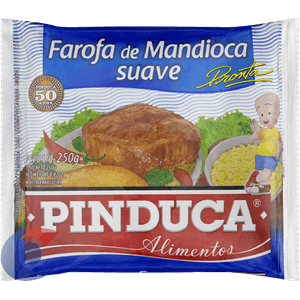 Farofa De Mandioca Pinduca Suave 250g