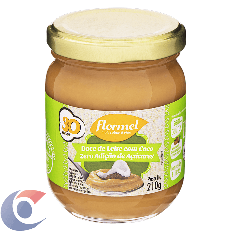 DOCE-LEIT-CREM-FLORMEL-ZERO-210G-COC