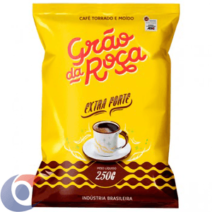 Café Torrado E Moído Grão Da Roça Extra Forte 250g