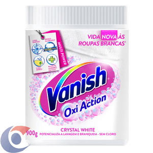 Tira Manchas Em Pó Vanish Crystal White Oxi Action 900g