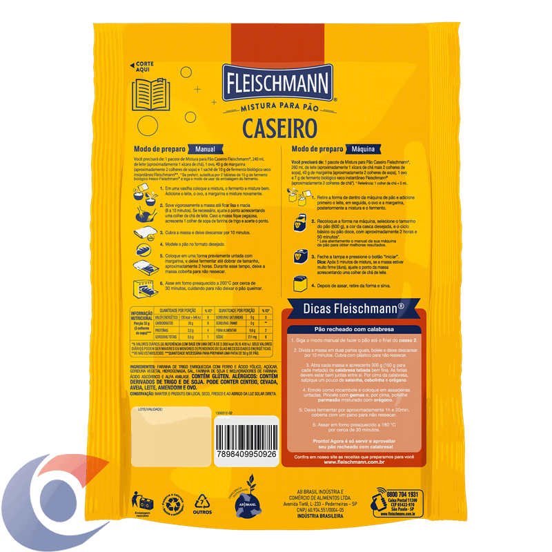 MIST-PAO-CAS-FLEISCHMANN-450G