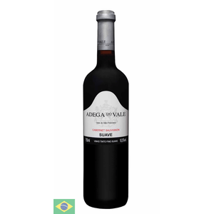 Vinho Nacional Tinto Adega Do Vale Suave Cabernet Sauvignon 750ml