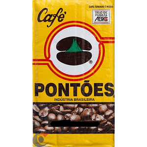 Café Torrado E Moído Pontões Vácuo 500g