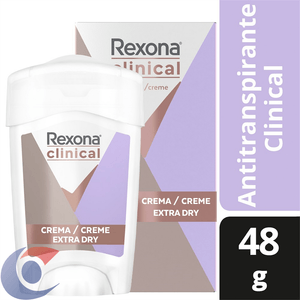 Desodorante Rexona Clinical Extra Dry 48g
