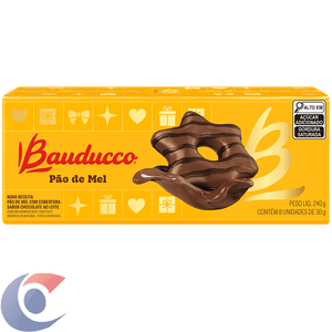 Pão De Mel Bauducco Chocolate Ao Leite 240g