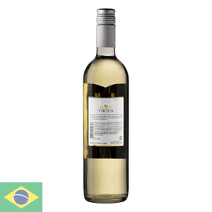 Vinho Nacional Branco Virtus Moscato Seco 750ml